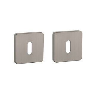 Aprile Plaques de clés premium APRILE carrées arrondies - Graphite