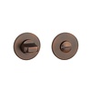 Aprile APRILE premium toilet set round Ø 52x7mm - Dark bronze