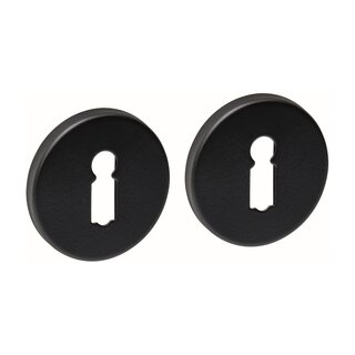 Intersteel Rosaces Intersteel avec trou de serrure - structure noire