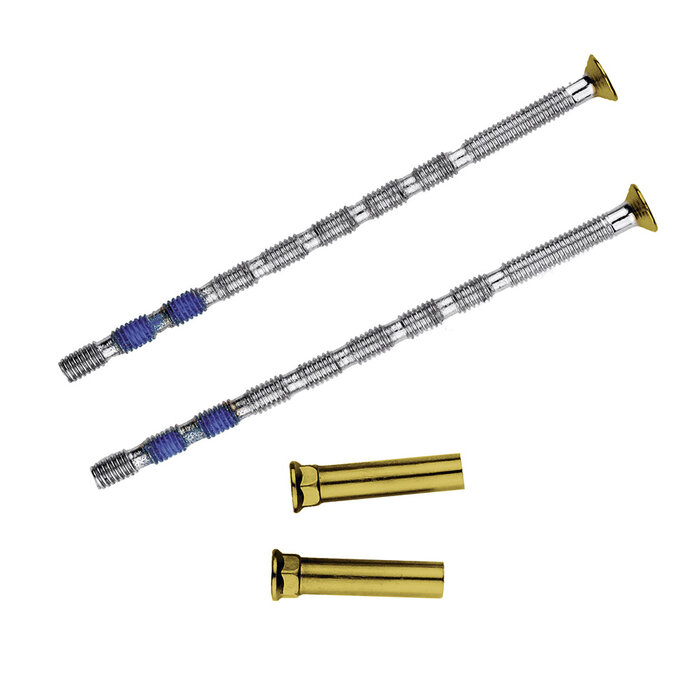 HDD Kit de boulons brevetés, vis brevetée M4x100 mm avec douilles, 2x sécables