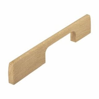 I.B.E. Houten meubelgreep DRIMO eik naturel asymetrisch