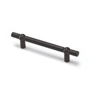 I.B.E. Modern T-shaped furniture handle in matt black
