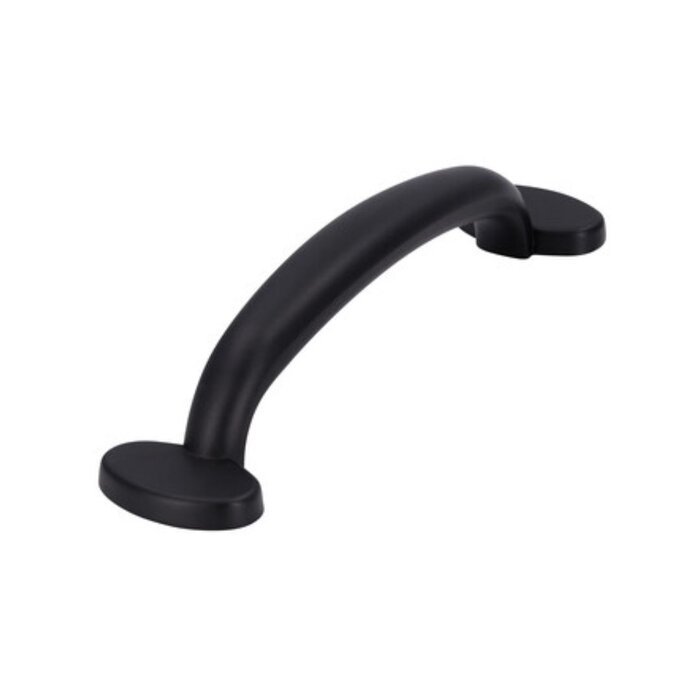 I.B.E. Furniture handle, matt black, with 96 mm axle spacing