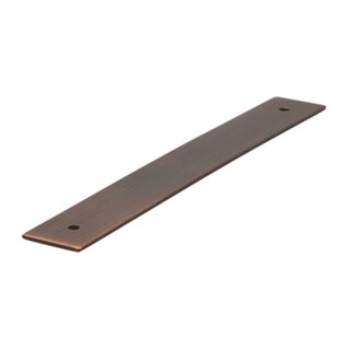 I.B.E. Achterplaat voor meubelgrepen 160 mm - antiek messing