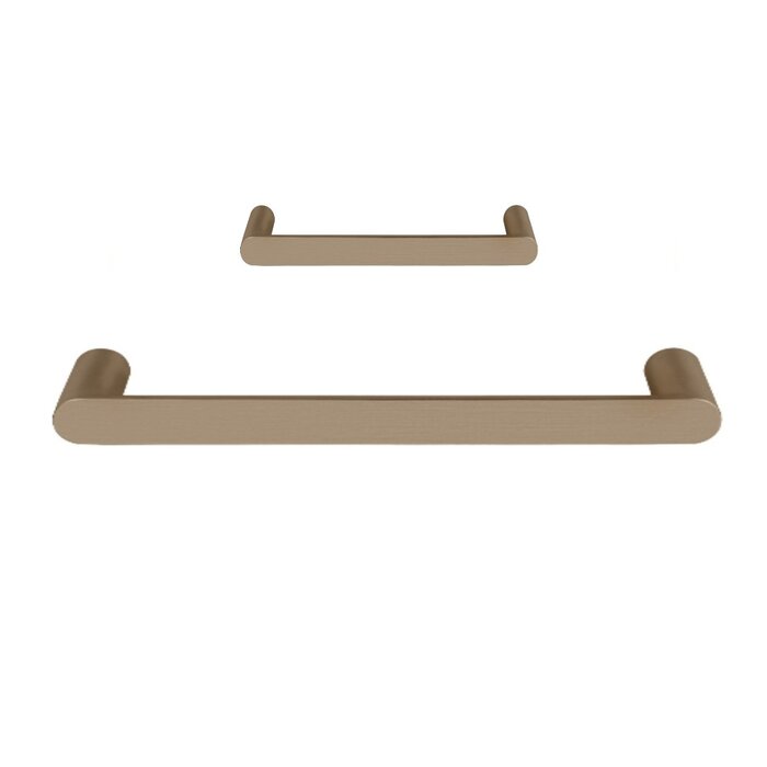 Formani Poignée de meuble Formani ARC PBA16 - Bronze clair PVD