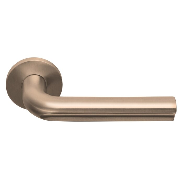Formani Formani door handles "ECLIPSE" DR101-G spring-loaded - Light bronze PVD
