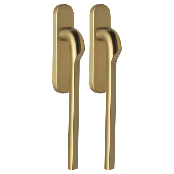 Formani Pair of Formani sliding handles RIVIO GL230PA - Matte gold PVD