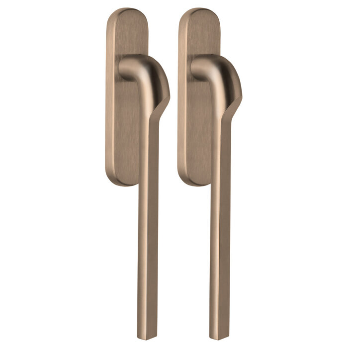 Formani Paire de poignées de levage et de coulissement Formani RIVIO GL230PA - Bronze clair PVD