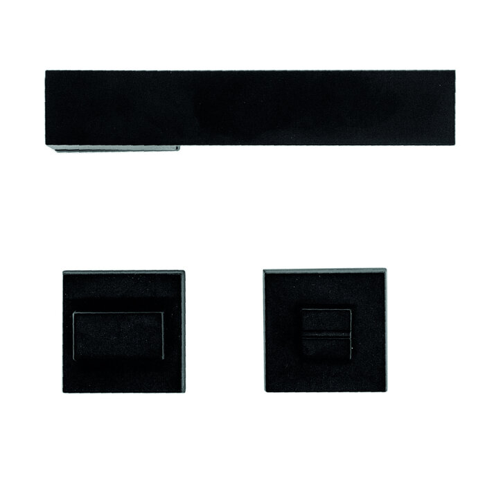 HDD Black Door Handles X-TREME - with UV textured lacquer