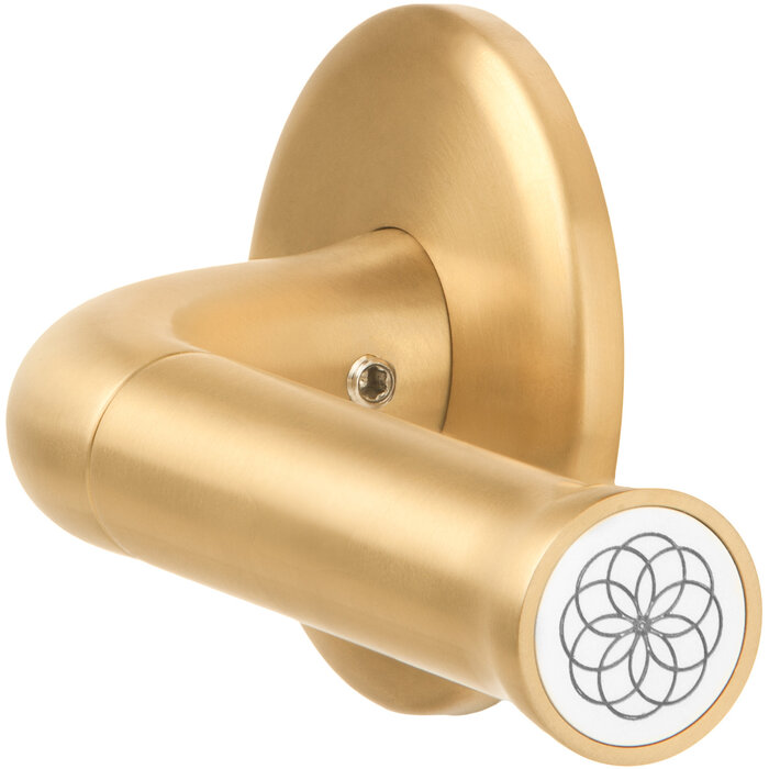 Formani Formani Türgriffe NOUR EV101/64 mit Logo, mattgold PVD