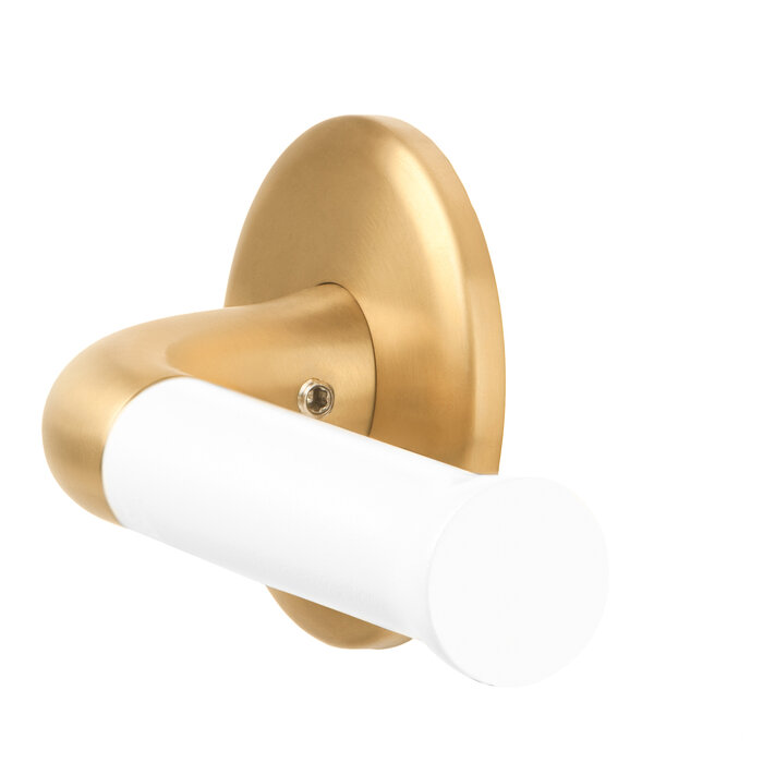 Formani Formani Türgriffe NOUR EV101/64 - Mattgold PVD/Weiß