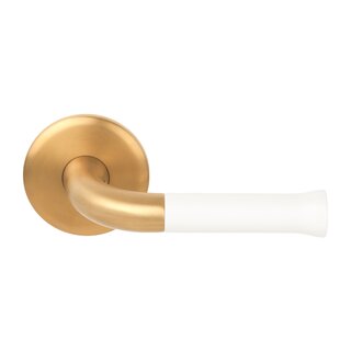Formani Türgriffe NOUR EV101/64 - Mattgold PVD/Weiß