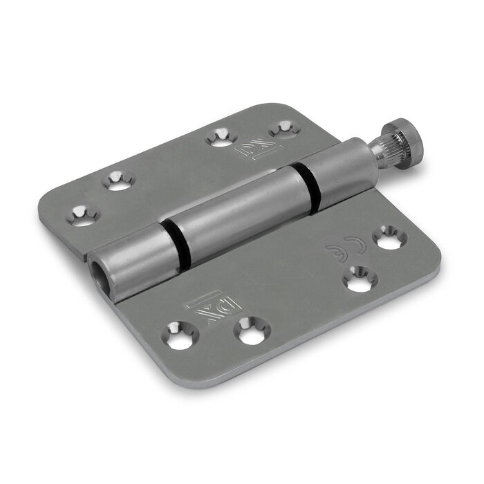 Dulimex Galvanized slide bearing hinge 89x89 mm with rounded corners - universal