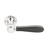 Formani Door handles BOSCO LZ100-G - Black/polished stainless steel