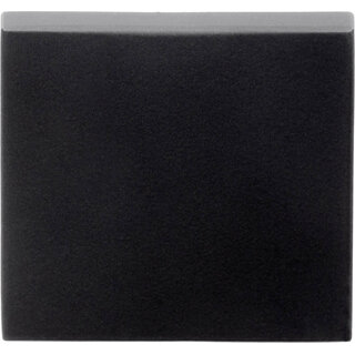 Formani 1 cover plate square LSQB50 square - matt black