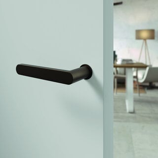 HDD Bronze door handles Minimal Build – Minimalist rosette Ø 25mm