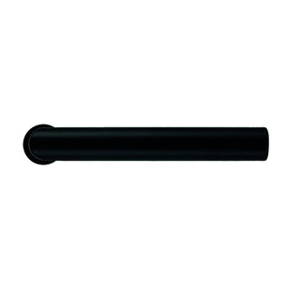 HDD Black door handles I-Shape 19 mm - Minimalist rosette Ø 25 mm
