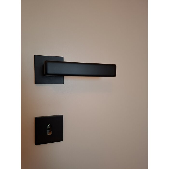 STILE Poignées de porte STILE MIIA carrées 53x53x7 mm noires