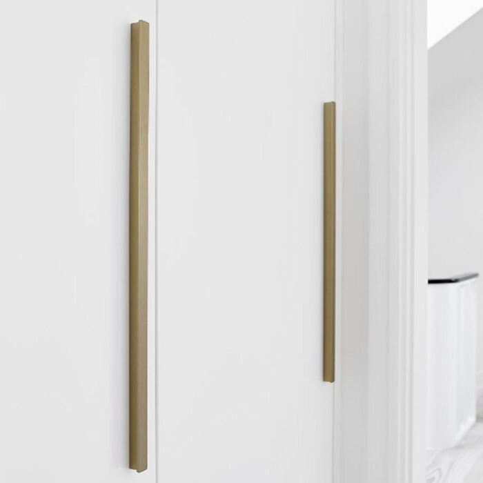 Furnipart Furnipart Möbelgriffe ELAN – gebürstetes Messing