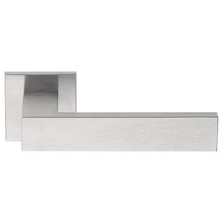 Formani Door handles Square LSQIV-G spring-loaded square - PVD matt stainless steel