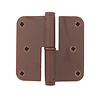 Dauby Hinge PRE33 rust epoxy 80x80x2.5 mm