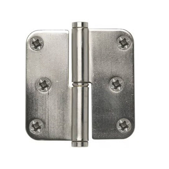 Dauby Scharnier PRE33 wit brons Belgisch rechts, DIN links 80x80x2,5 mm