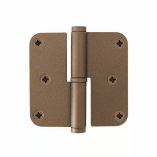 Dauby Hinge PRE33 rough bronze look (RBL) 80x80x2.5 mm