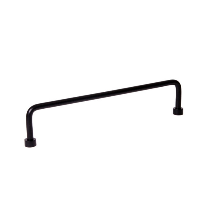 I.B.E. Aluminum towel rack - matt black - cc288 / cc480