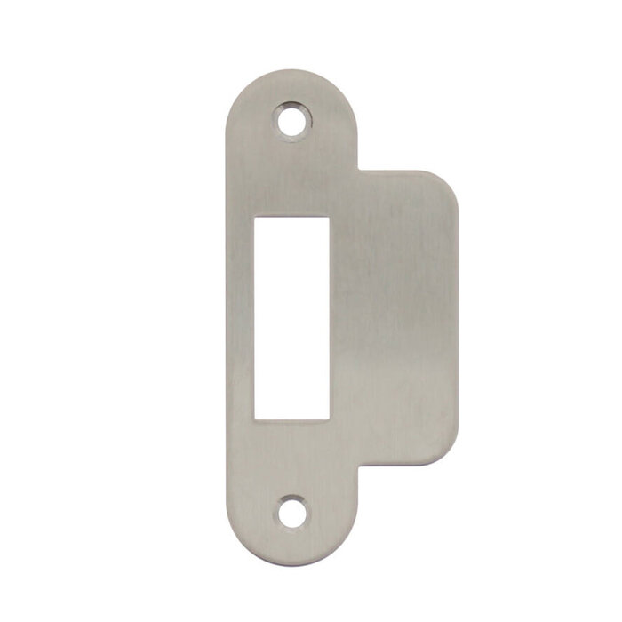 Intersteel Intersteel sluitplaat 94x25/44x1,5 mm met korte lip voor loopslot- RVS