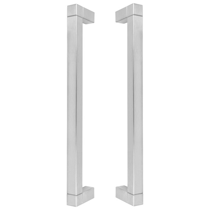 Formani Formani door handle SQUARE JB320 NP/PS/PA - Matt stainless steel - 3 variants