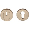 Formani Roquette de cylindre de sécurité Basics BVEIL-KT solide SKG*** PVD bronze clair