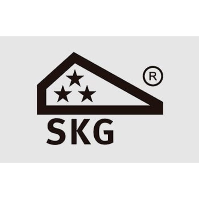 Artitec Quincaillerie de porte de sécurité noire avec protection anti-arrachement sur plaque droite SKG*** 2 poignées de porte modèle T - PC 72 ou 92 mm