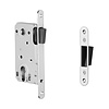 Aprile Magnetic lock 2868 Cylinder hole 85mm - 196x18mm - polished Chrome