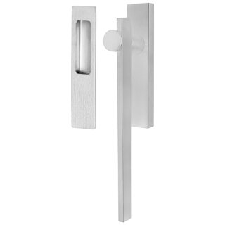 Formani Lift and slide handle TENSE BB230 - Matt stainless steel