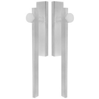 Formani Pair of TENSE BB230PA sliding handles - Matt stainless steel