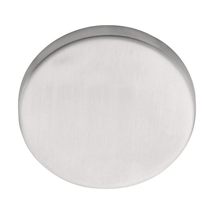 Formani 1 x Blindplatte Basics LBB50, 6 mm dick – Edelstahl matt