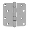 Intersteel Intersteel Kugellagerscharnier 89x89x2,5mm bis 70 kg, gebürsteter Edelstahl