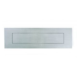 Formani Galaxy letterbox flap 300x80x2mm - Brushed stainless steel AISI316