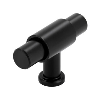 I.B.E. T-knop Mellow zwart 51x16x33 mm