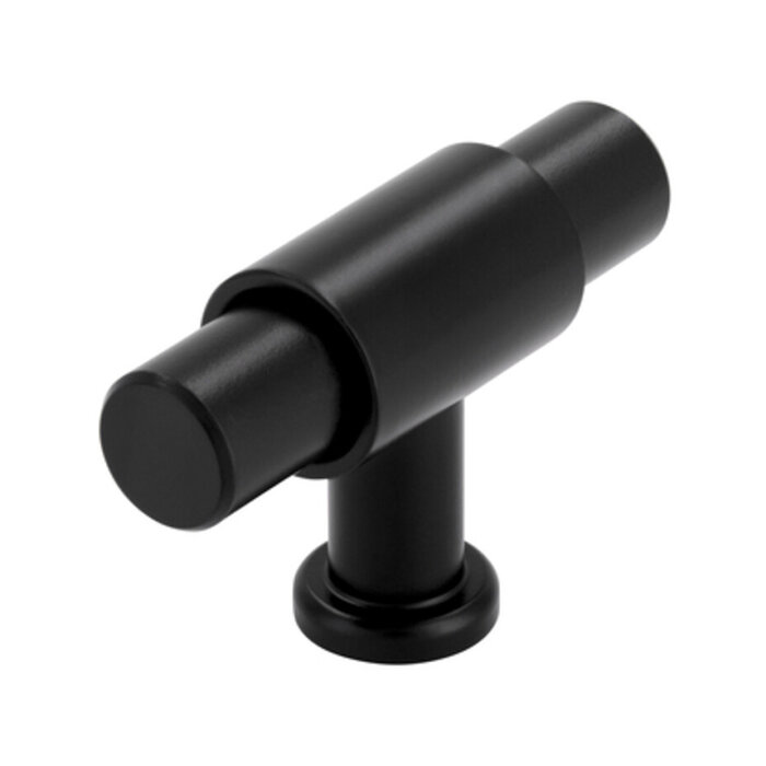 I.B.E. Bouton en T Mellow noir 51x16x33 mm