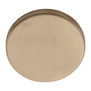 Formani Plaque aveugle Basics LBB50, 6 mm d'épaisseur - Bronze clair PVD
