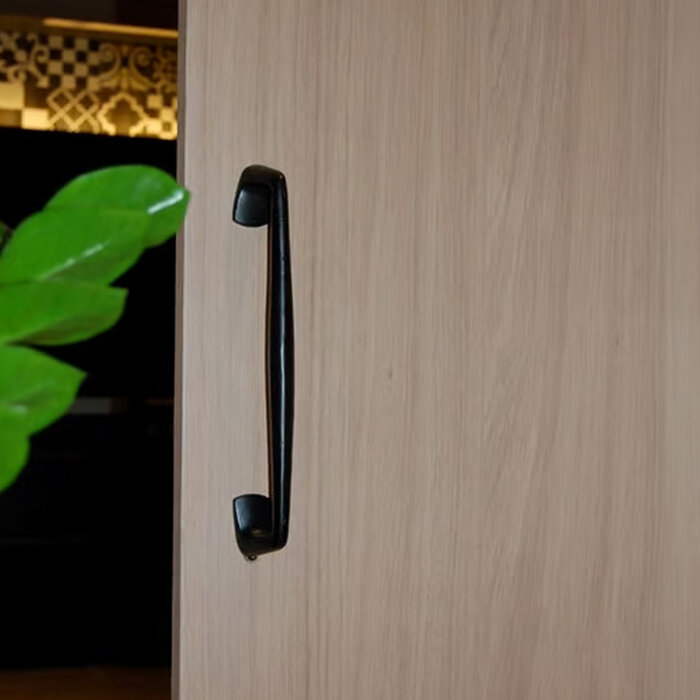 Dauby Dauby Pure® PMC door handle 300 mm in aged iron black (VO)