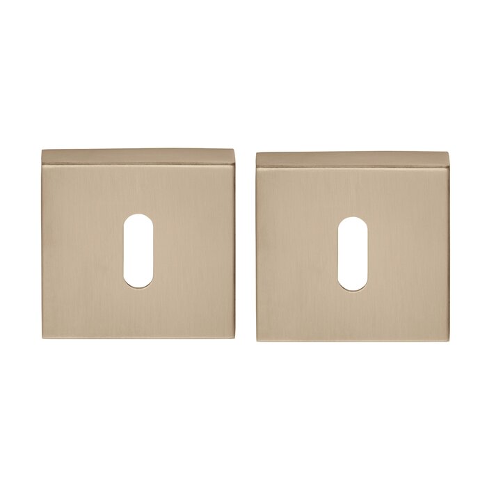 Formani Paar sleutelplaatjes Basics BSQ N53 BL - PVD licht brons