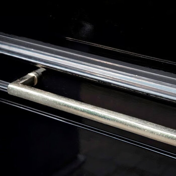 Dauby Dauby PPH door handle – matt white bronze (WBS) 350 mm - through mounting