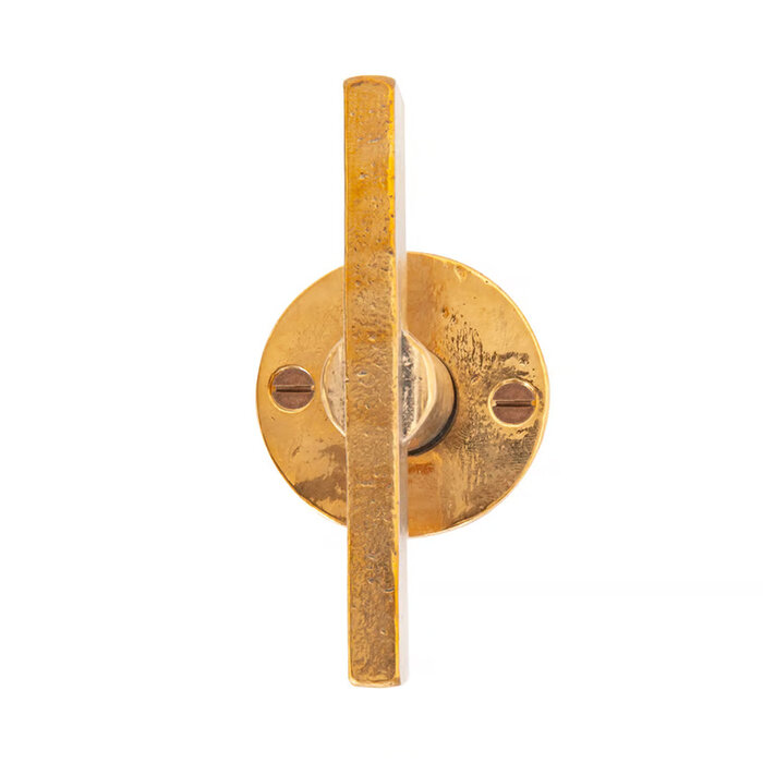 Dauby Dauby Pure® PH2017-T-50F door handle on rosette in rough bronze polished (RBP)