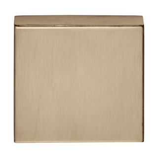 Formani 1 Basics BSQB53 Abdeckplatte 10 mm - quadratisch - PVD hellbronze