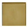 Formani 1 Basics BSQB53 blind plaatje 10 mm - vierkant - PVD mat goud