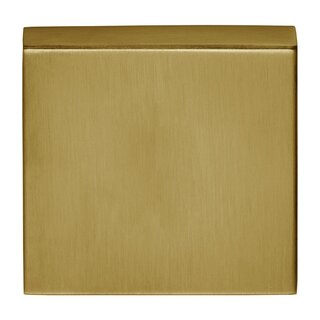 Formani 1 Basics BSQB53 blanking plate 10 mm - square - PVD matte gold