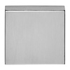 Formani 1 Basics BSQB53 Abdeckplatte 10 mm - quadratisch - Edelstahl matt