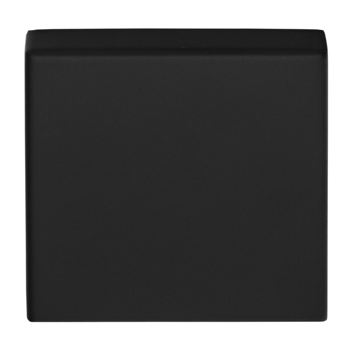 Formani 1 Plaque vierge Basics BSQB53 10 mm - carrée - Noir mat
